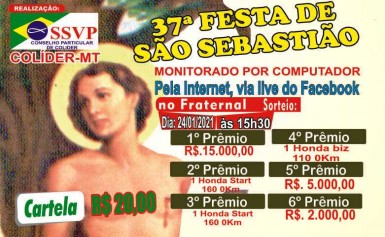 01/2021 - 37ª FESTA DE SÃO SEBASTIÃO