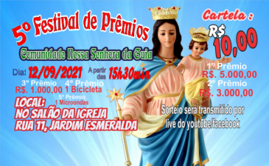 09/2021 - 5º FESTIVAL DE PRÊMIOS (12/09/2021)